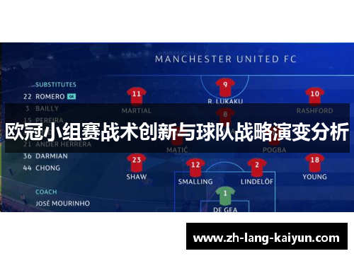 欧冠小组赛战术创新与球队战略演变分析