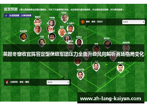 英超冬窗收官阵容定型保级军团压力全面升级风向解析赛场格局变化
